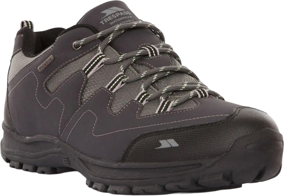 Trespass Finley Waterproof Men's Walking Shoes - Grey