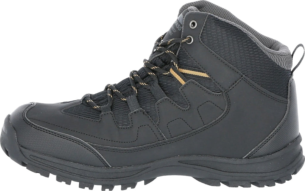 Trespass Finley Mid Waterproof Men's Walking Boots - Black