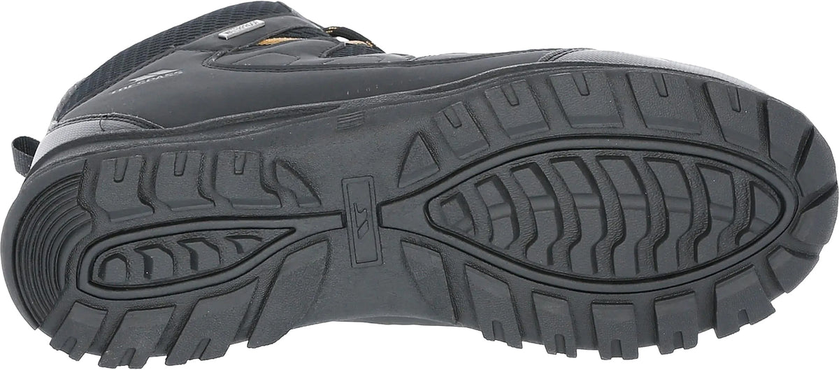 Trespass Finley Mid Waterproof Men's Walking Boots - Black