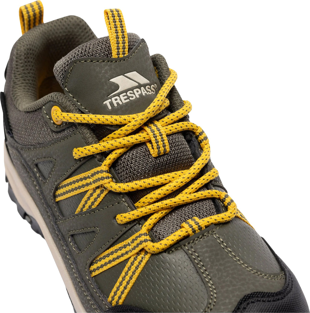 Trespass Gillon II Waterproof Junior Walking Shoes - Green