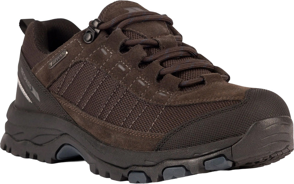 Trespass Scrap Waterproof Men's Walking Shoes - Brown
