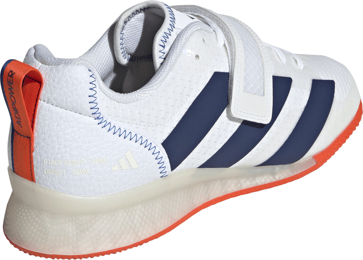 adidas Adipower 3 Men's Weightlifting Shoes - White