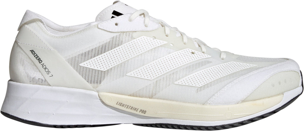 adidas Adizero Adios 7 Men's Running Shoes - White