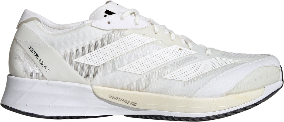 adidas Adizero Adios 7 Men's Running Shoes - White