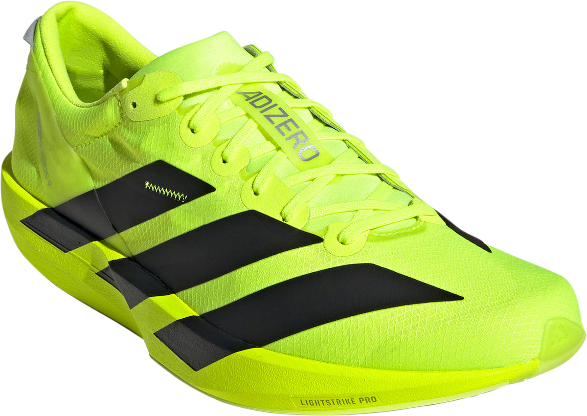 adidas Adizero Adios 9 Men's Running Shoes - Yellow