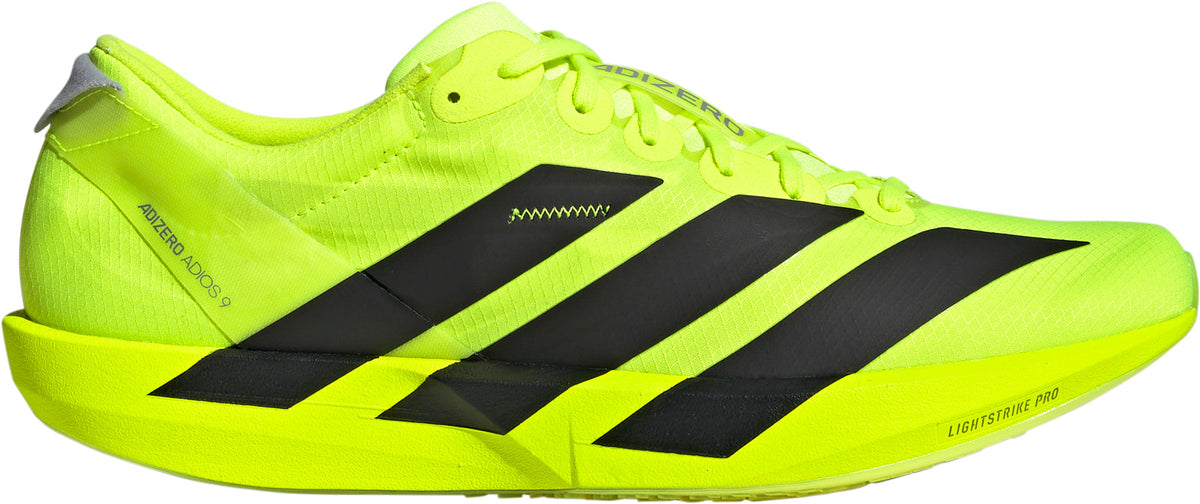 adidas Adizero Adios 9 Men's Running Shoes - Yellow