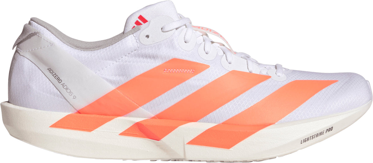 adidas Adizero Adios 9 Men's Running Shoes - White