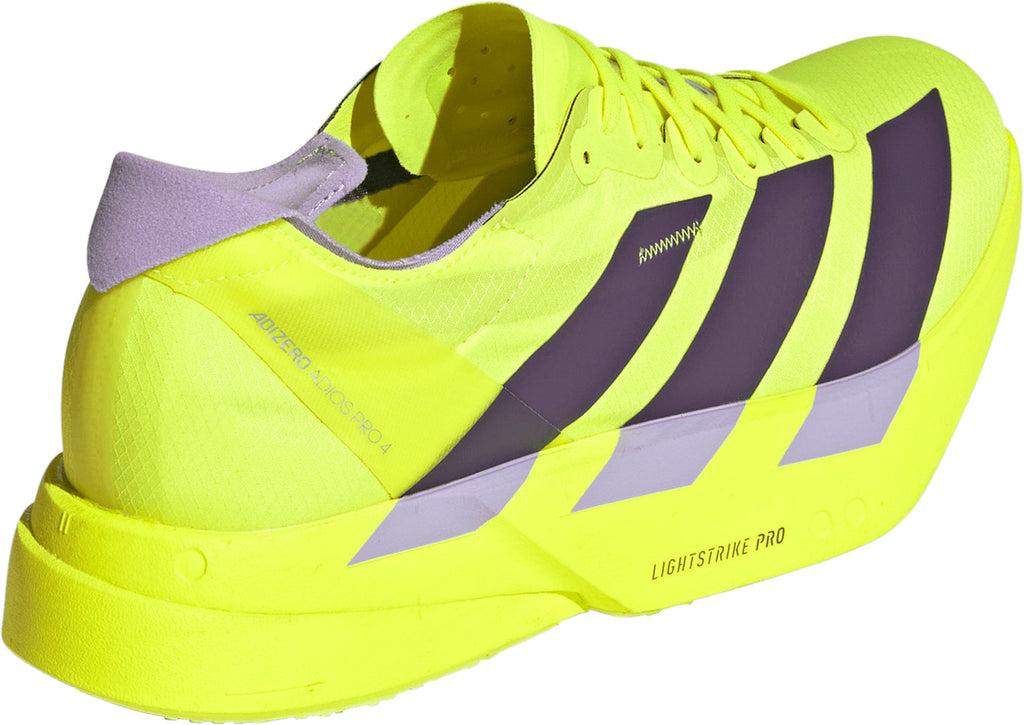 adidas Adizero Adios Pro 4 Men's Running Shoes - Yellow