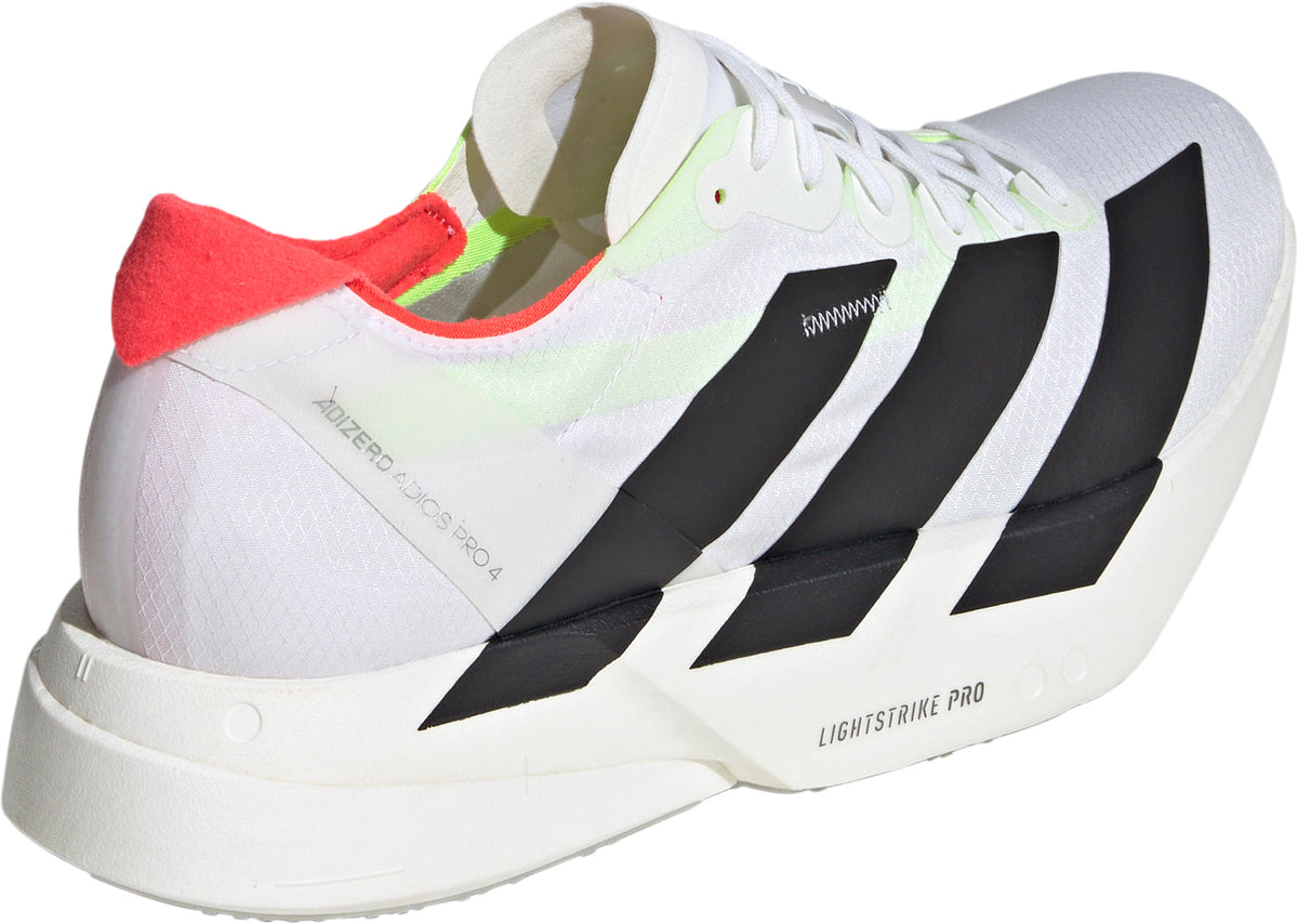 adidas Adizero Adios Pro 4 Men's Running Shoes - White