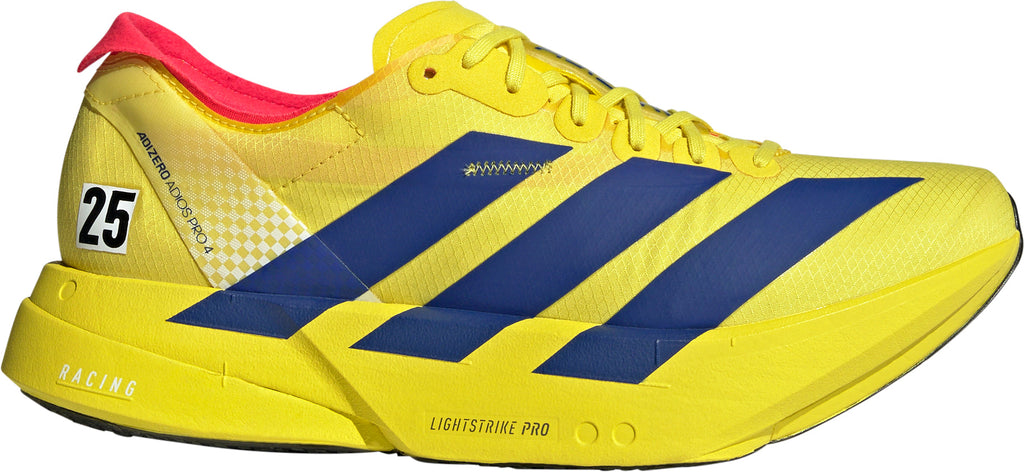 adidas Adizero Adios Pro 4 Men's Running Shoes - Yellow