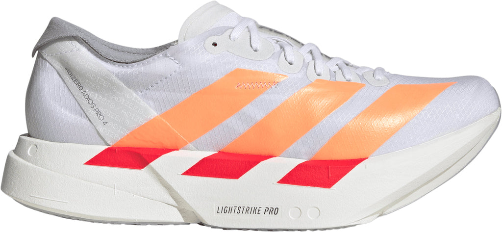 adidas Adizero Adios Pro 4 Women's Running Shoes - White