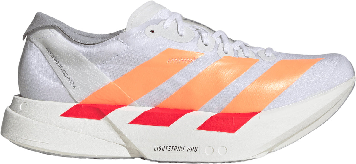 adidas Adizero Adios Pro 4 Women's Running Shoes - White
