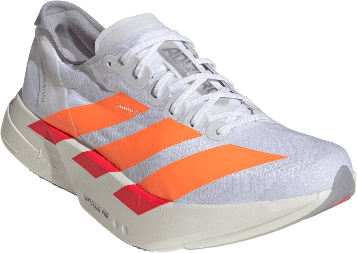 adidas Adizero Adios Pro 4 Men's Running Shoes - White
