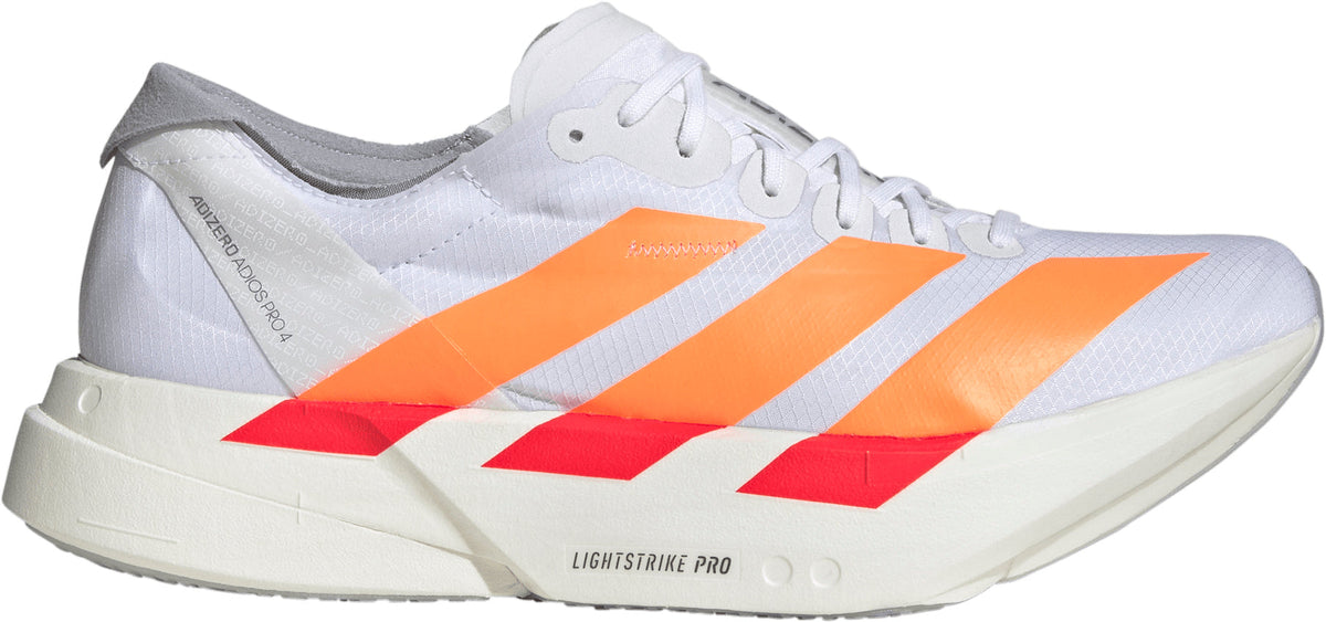 adidas Adizero Adios Pro 4 Men's Running Shoes - White