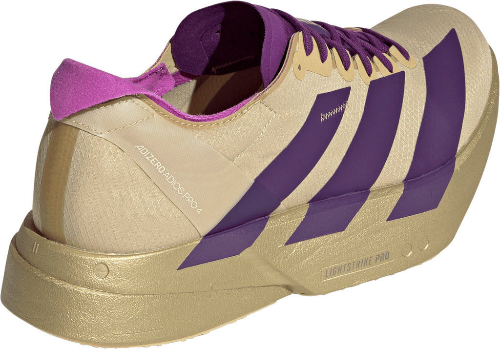 adidas Adizero Adios Pro 4 Men's Running Shoes - Beige