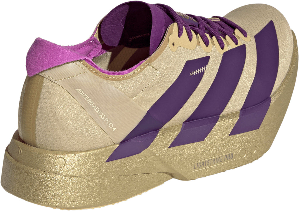 adidas Adizero Adios Pro 4 Women's Running Shoes - Beige
