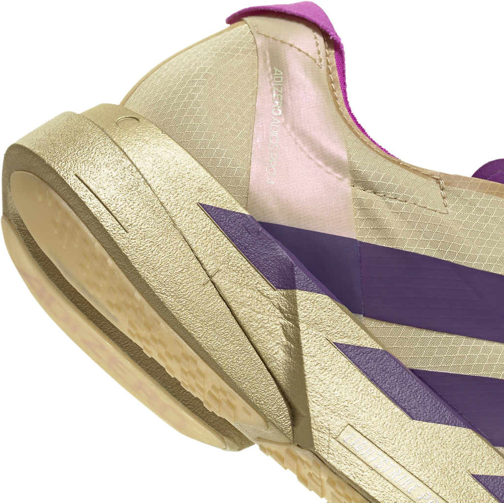 adidas Adizero Adios Pro 4 Women's Running Shoes - Beige