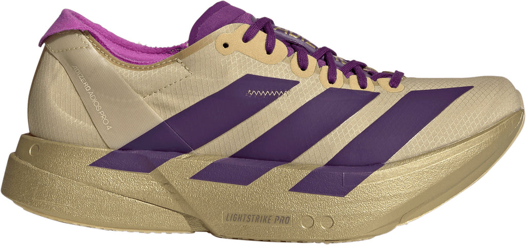 adidas Adizero Adios Pro 4 Women's Running Shoes - Beige