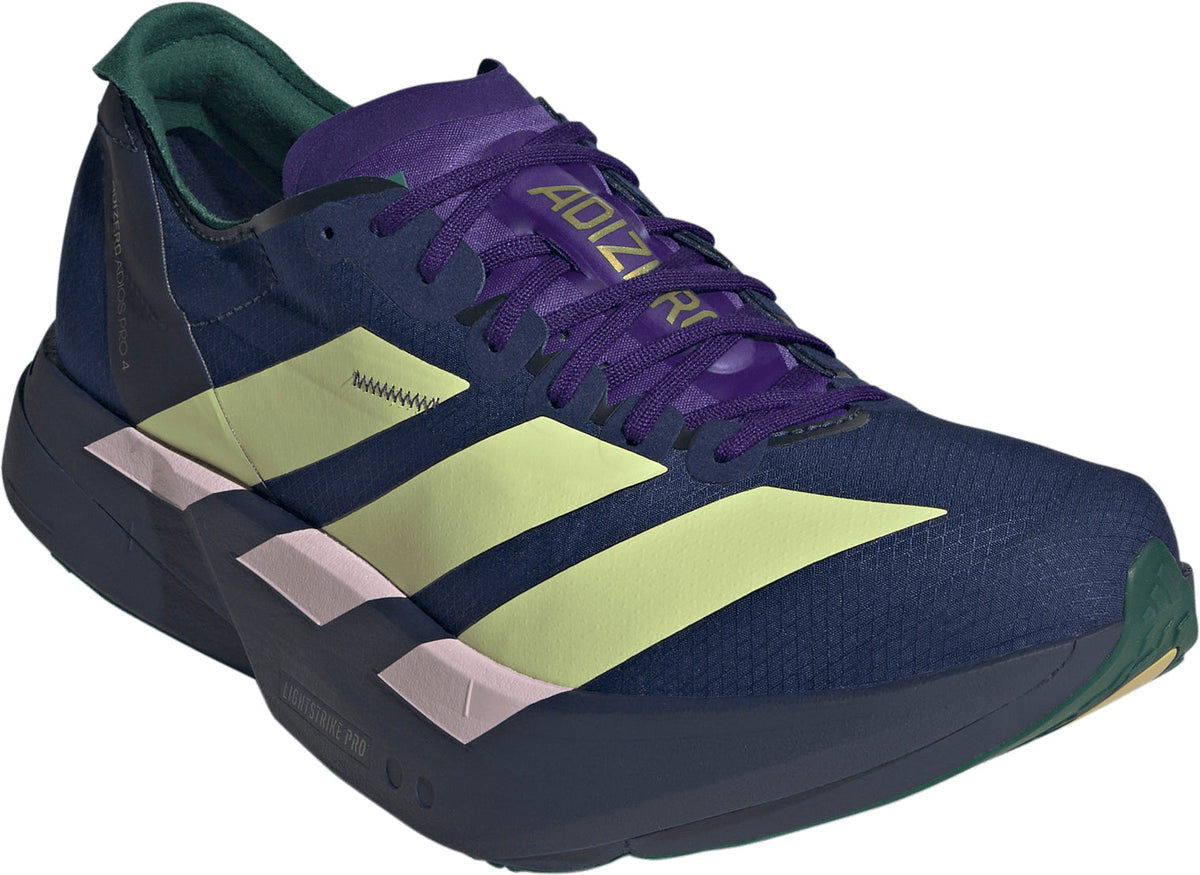 adidas Adizero Adios Pro 4 Men's Running Shoes - Blue