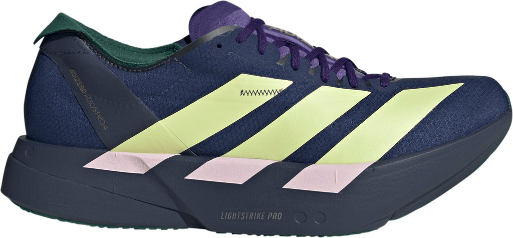 adidas Adizero Adios Pro 4 Men's Running Shoes - Blue