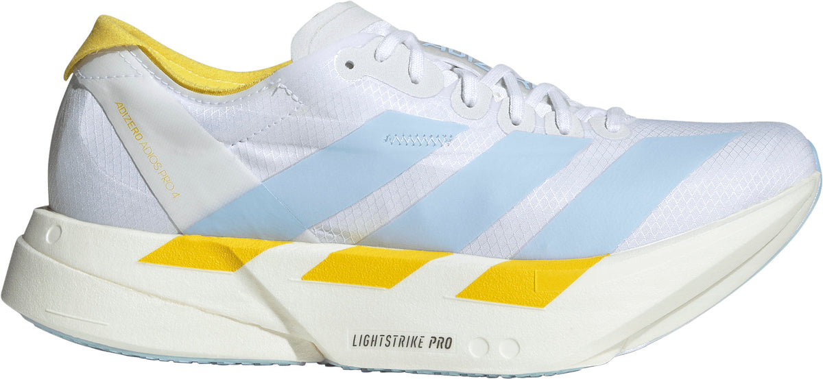 adidas Adizero Adios Pro 4 Women's Running Shoes - White