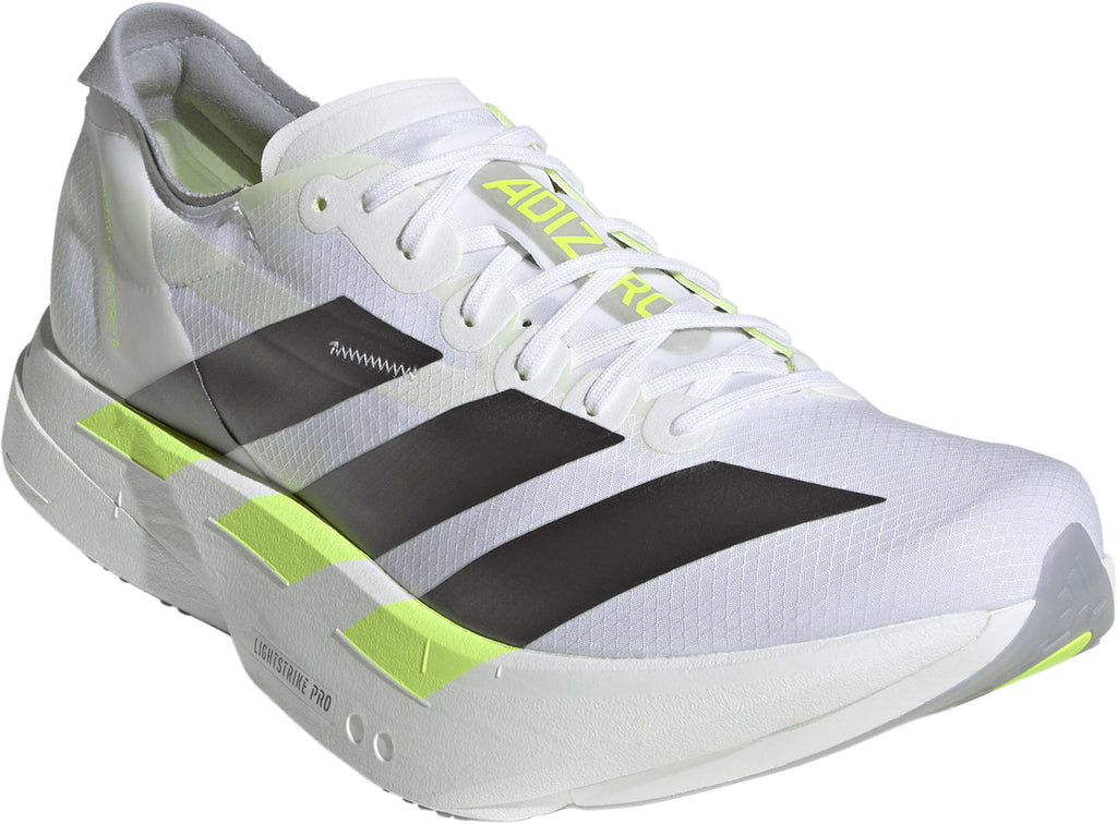 adidas Adizero Adios Pro 4 Men's Running Shoes - White