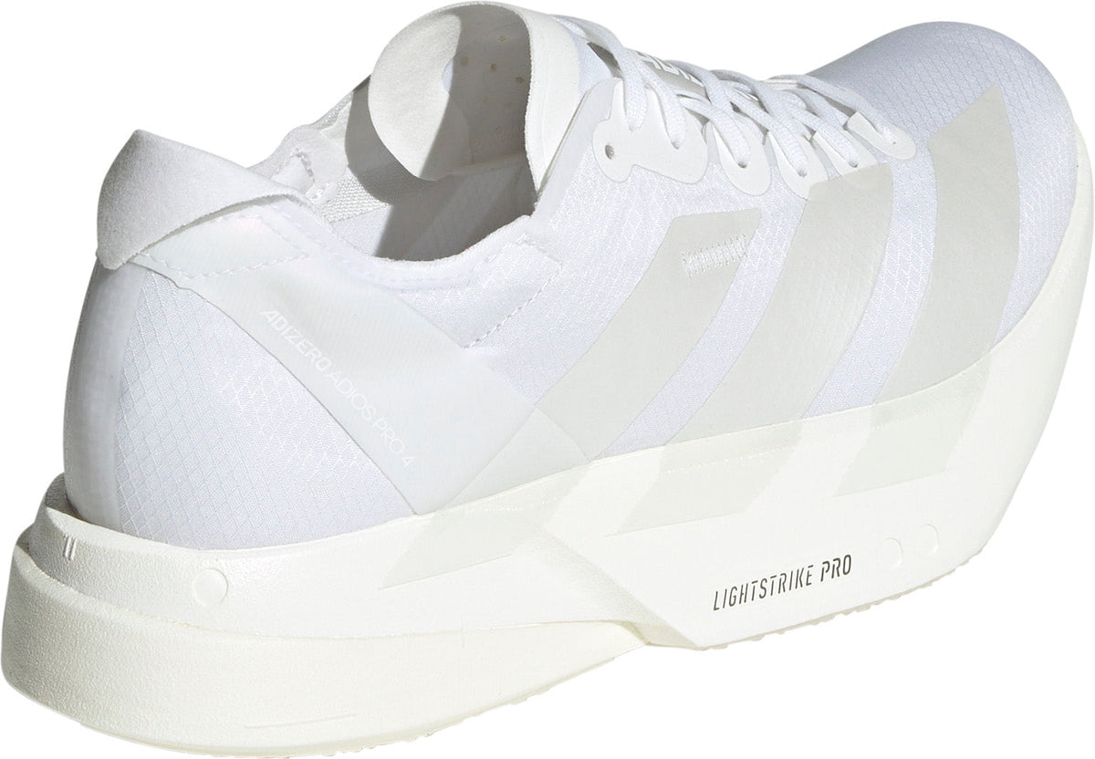 adidas Adizero Adios Pro 4 Men's Running Shoes - White