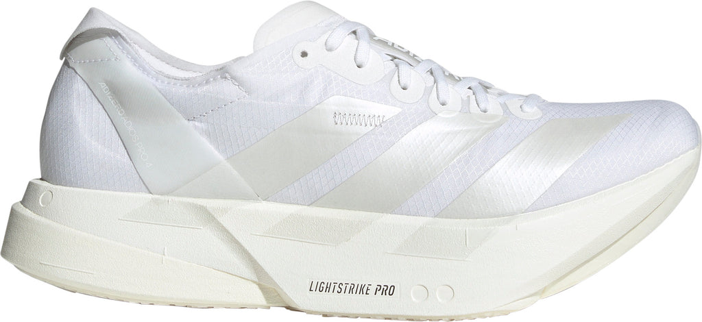 adidas Adizero Adios Pro 4 Men's Running Shoes - White