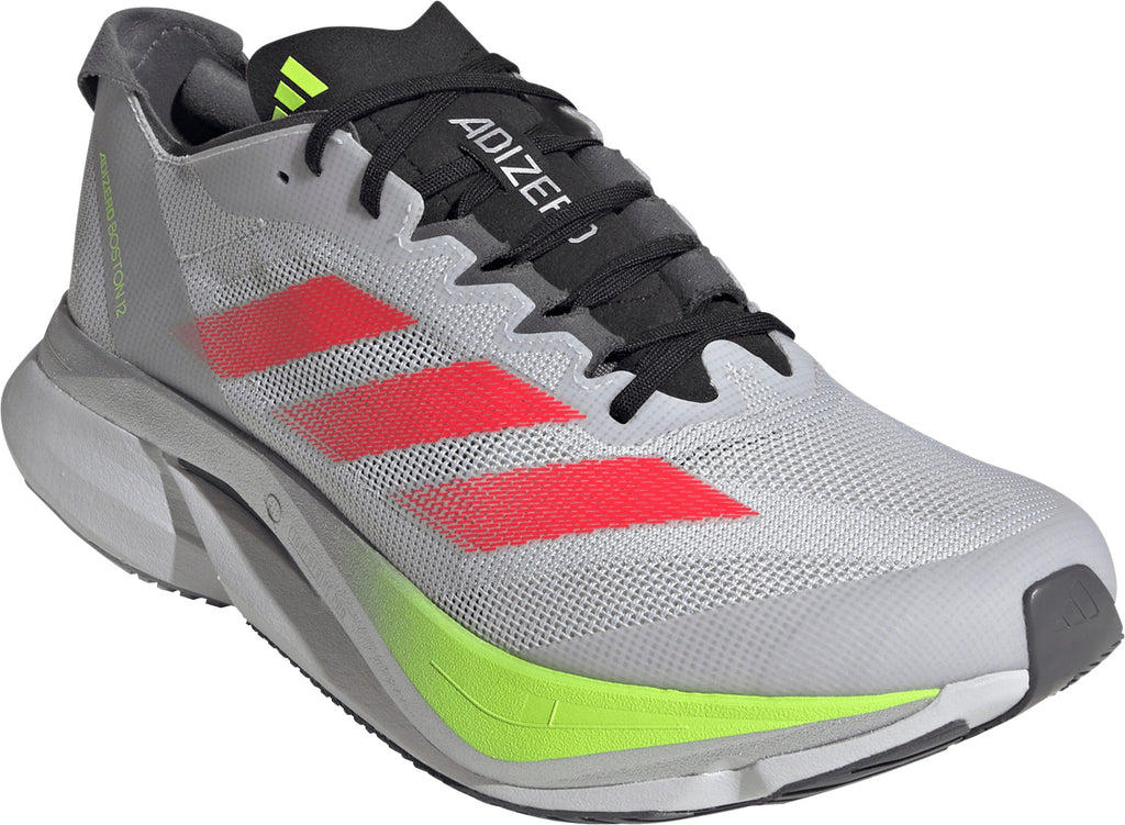 adidas Adizero Boston 12 Men's Running Shoes - Grey