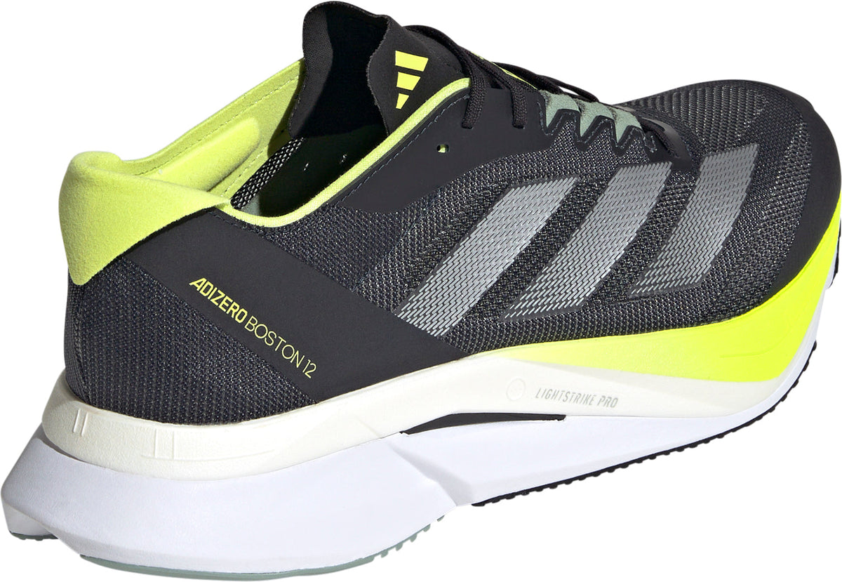 adidas Adizero Boston 12 Men's Running Shoes - Black