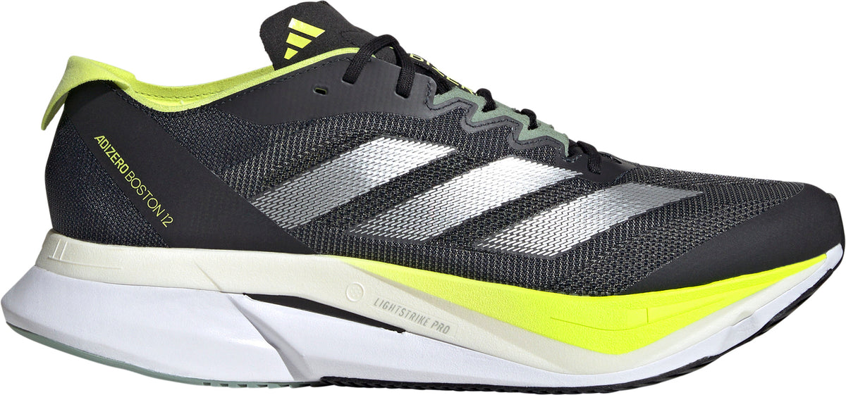 adidas Adizero Boston 12 Men's Running Shoes - Black
