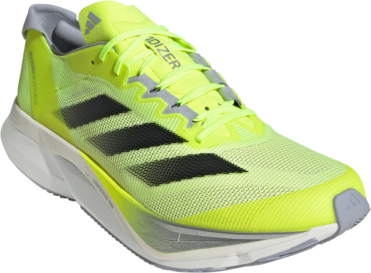 adidas Adizero Boston 12 Men's Running Shoes - Yellow