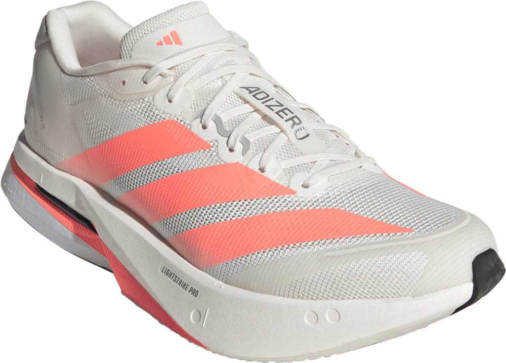 adidas Adizero Boston 13 Men's Running Shoes - Cream