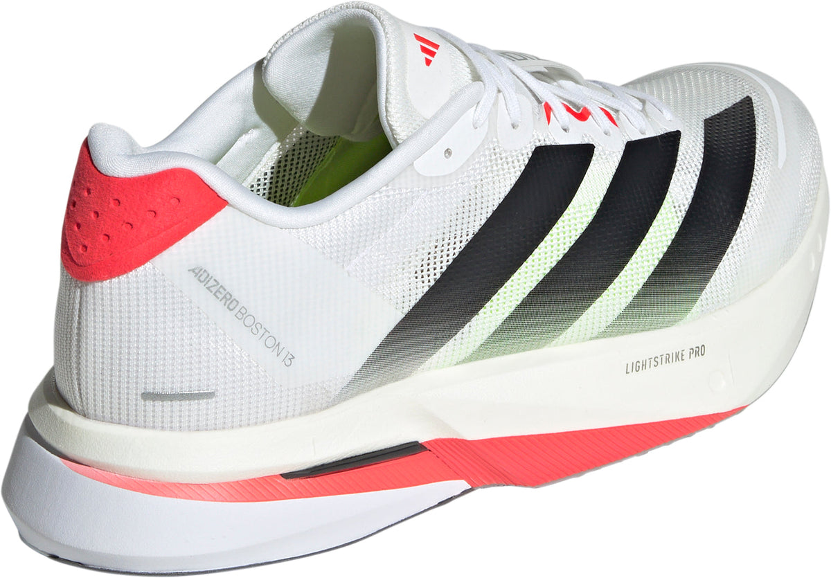 adidas Adizero Boston 13 Men's Running Shoes - White
