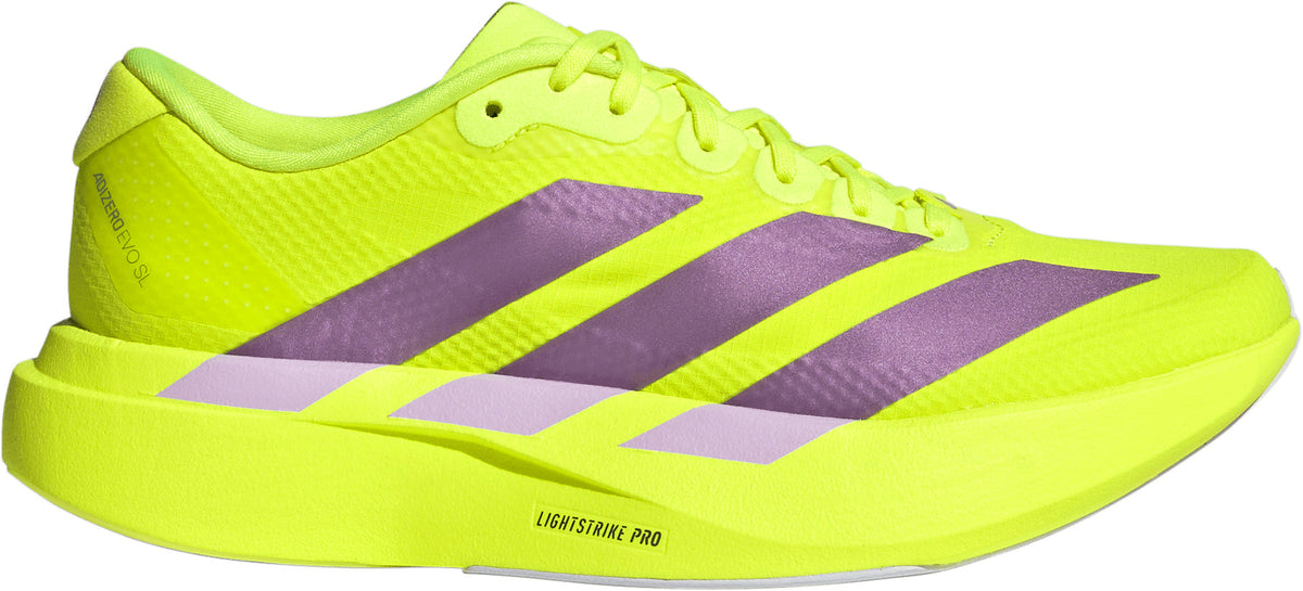 adidas Adizero EVO SL Woven Women's Running Shoes - Yellow