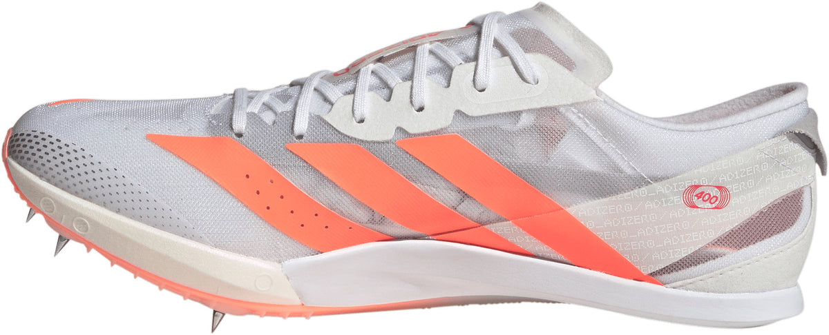 adidas Adizero Finesse Running Spikes - White