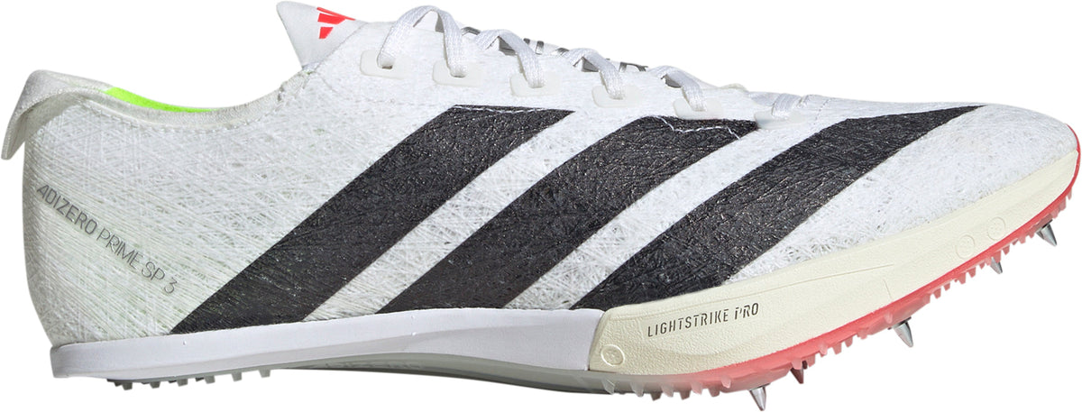 adidas Adizero Prime SP 3 Strung Running Spikes - White
