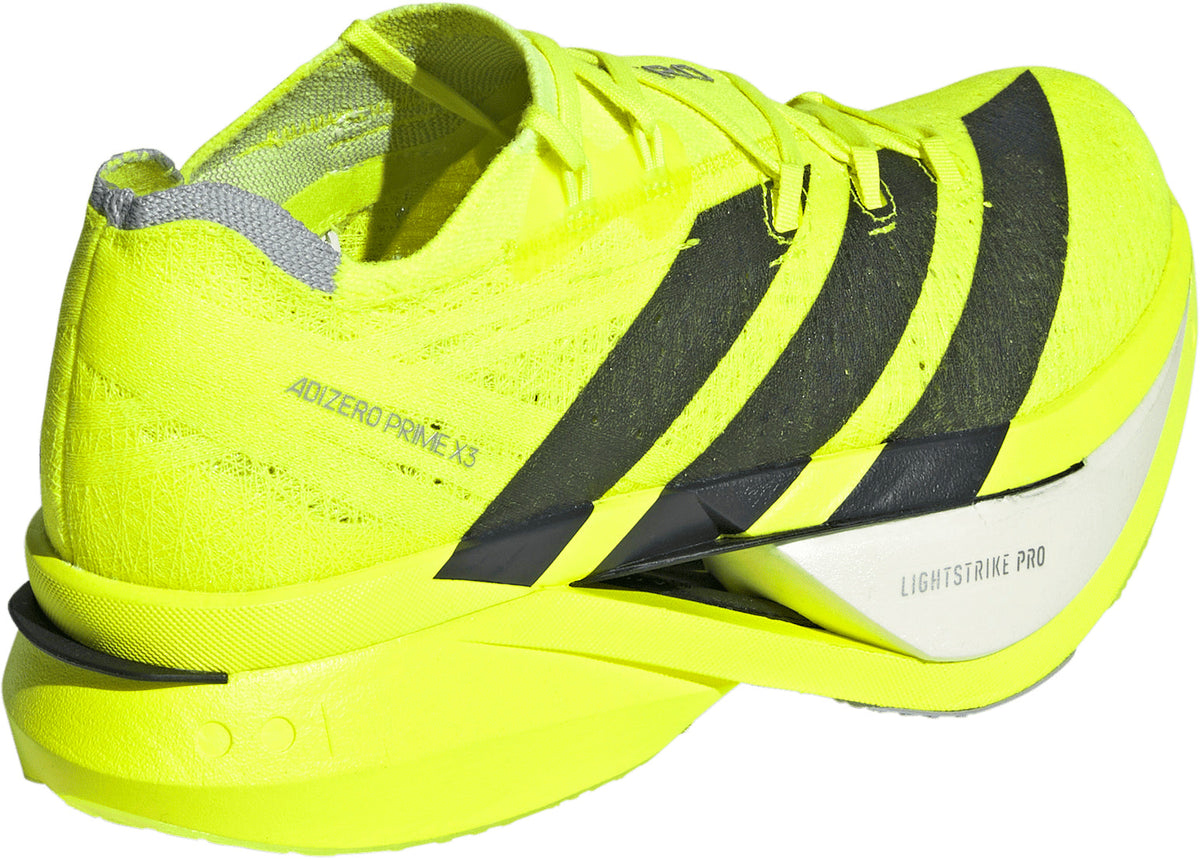 adidas Adizero Prime X3 Strung Running Shoes - Yellow