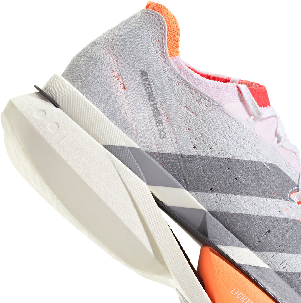 adidas Adizero Prime X3 Strung Running Shoes - White