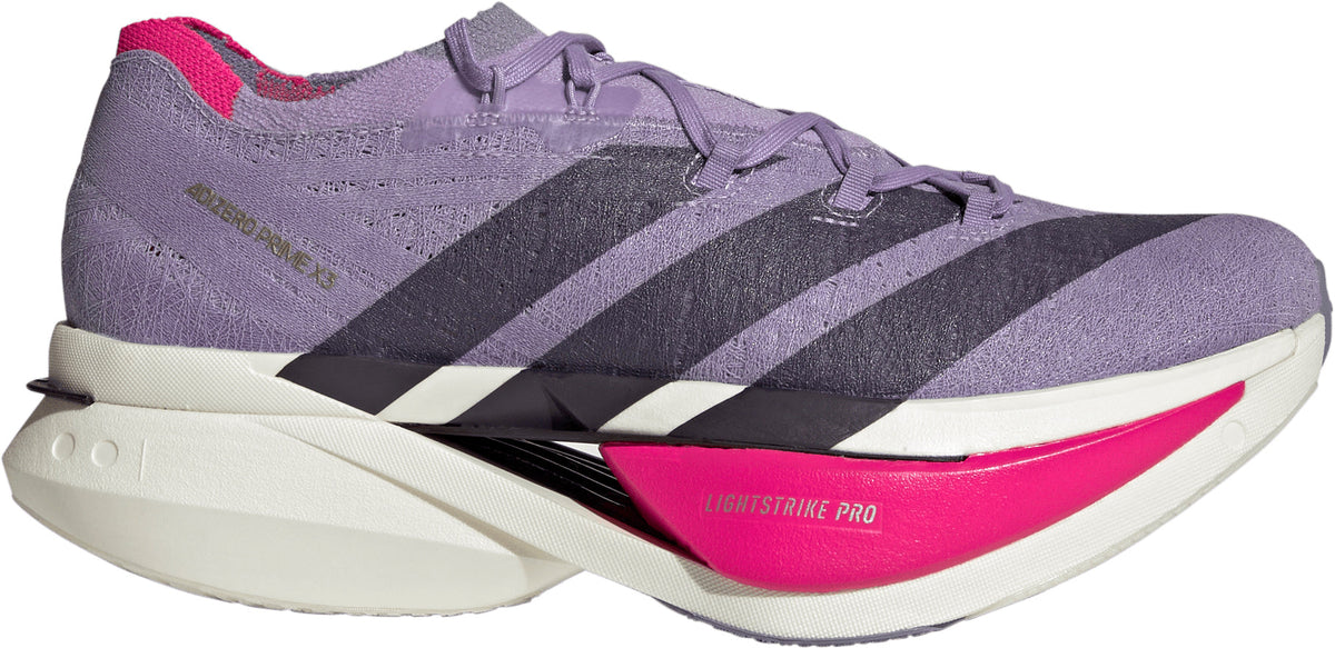 adidas Adizero Prime X3 Strung Running Shoes - Purple