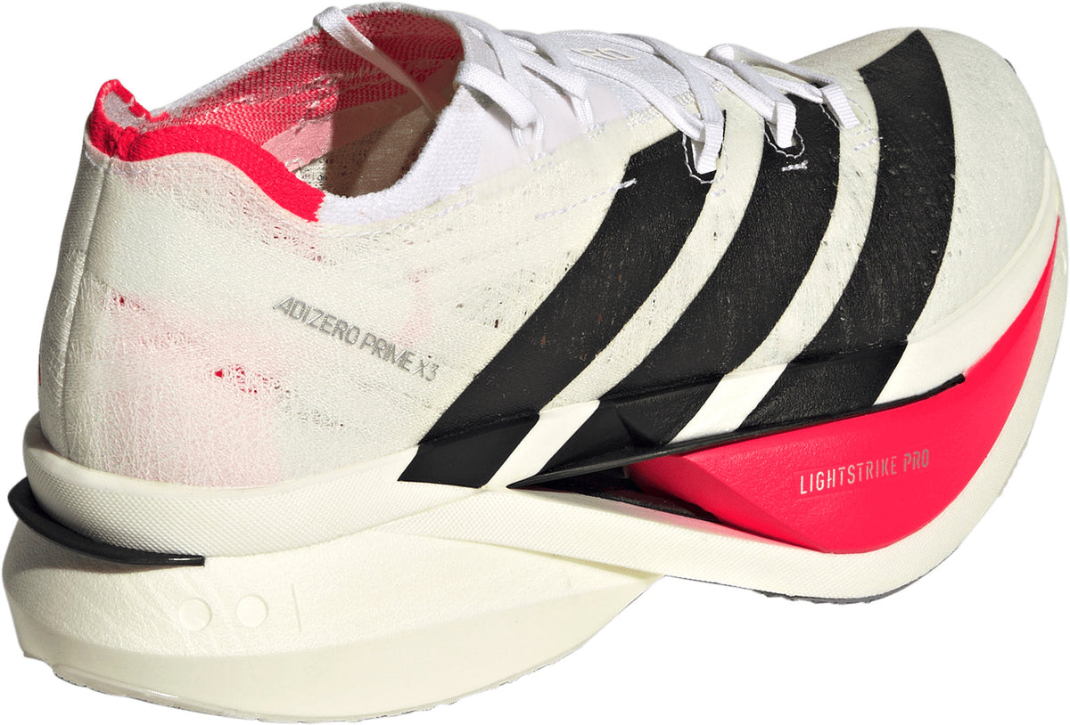 adidas Adizero Prime X3 Strung Running Shoes - White