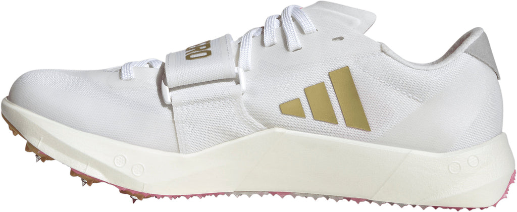 adidas Adizero Triple Jump & Pole Vault Field Event Spikes - White