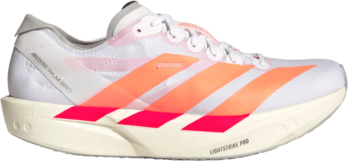 adidas Adizero Takumi Sen 11 Women's Running Shoes - White