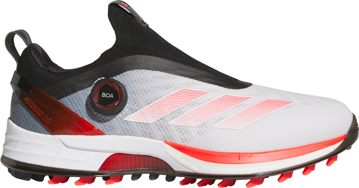 adidas Adizero ZG BOA Spikeless Men's Golf Shoes - White