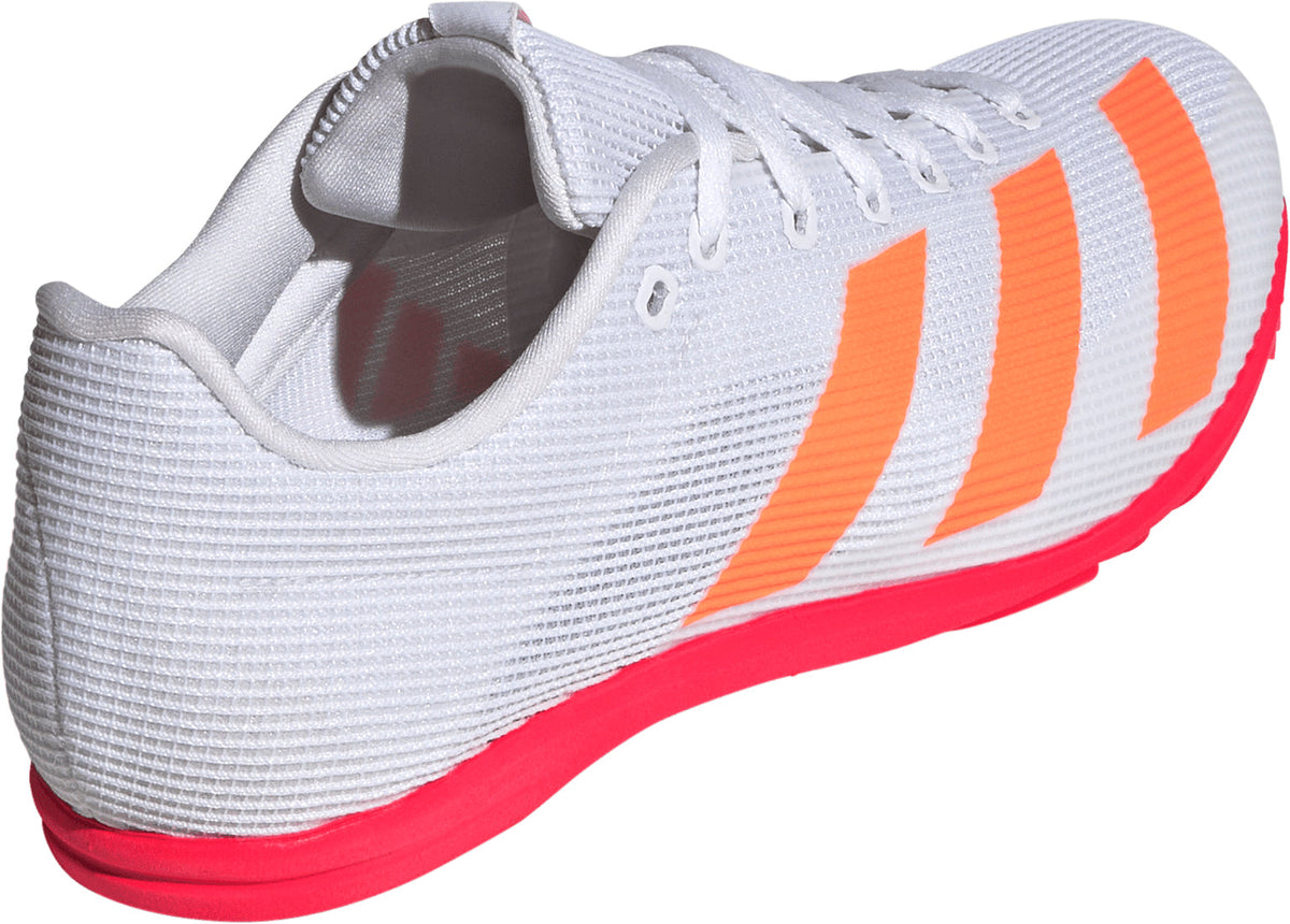 adidas Allroundstar Junior Running Spikes - White