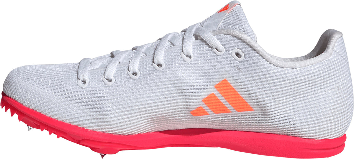 adidas Allroundstar Junior Running Spikes - White