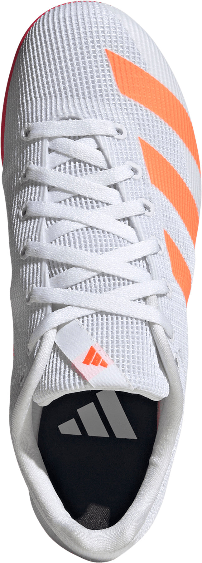 adidas Allroundstar Junior Running Spikes - White