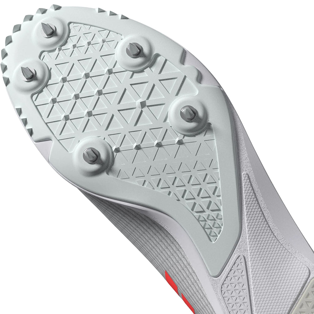 adidas Allroundstar Junior Running Spikes - White