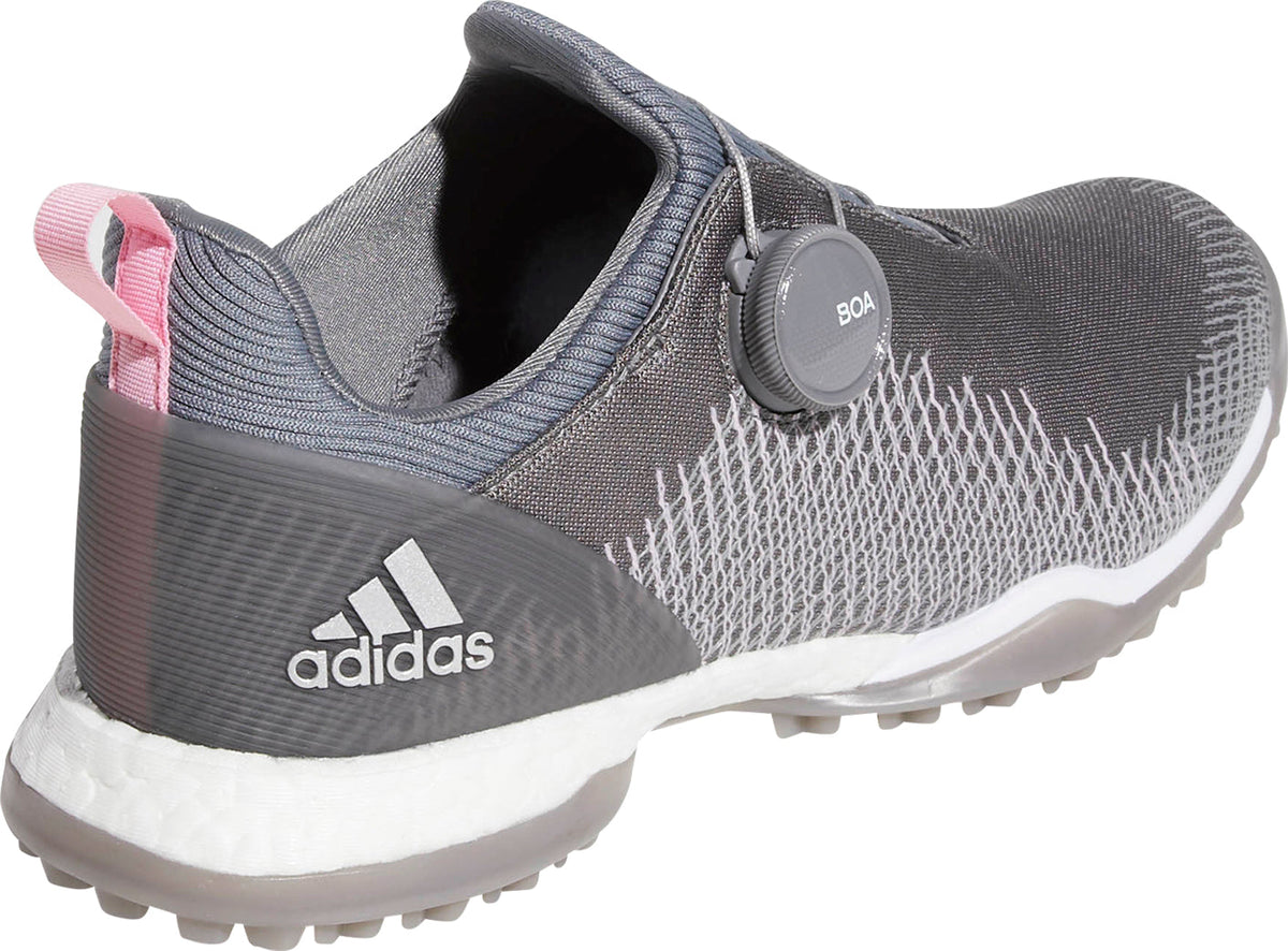 adidas ForgeFiber BOA Women's Golf Shoes - Grey