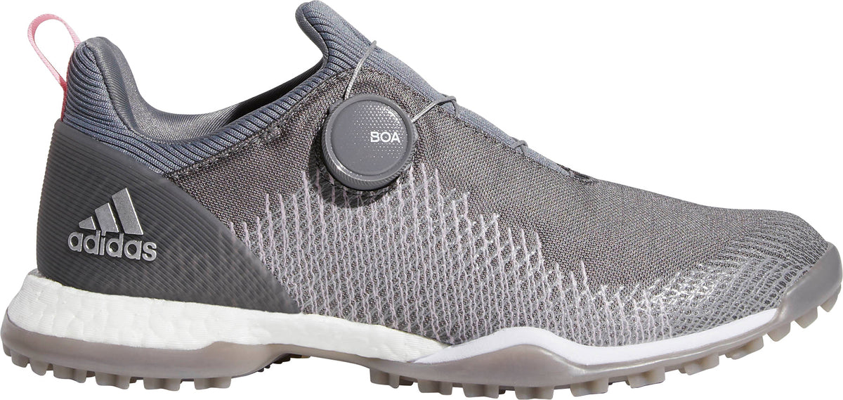 adidas ForgeFiber BOA Women's Golf Shoes - Grey